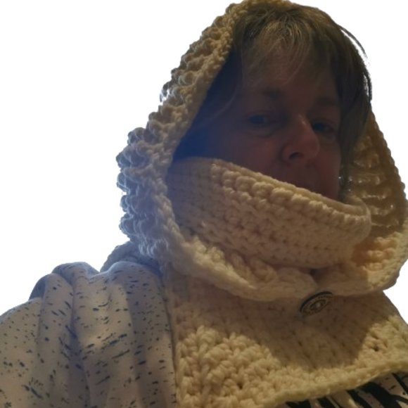 Matrixx Hood, Crochet Matrixx Cowl, TikTok Viral Matrixx Cowl, Hooded Cowl - Picture 3 of 15